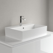 Villeroy & Boch Memento 2.0 Lavabo à poser 60x42cm 1 trou de robinet avec trop-plein Ceramic+ stone white SW209587