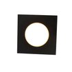 QAZQA Simply Inbouwspot - 9x9cm - incl. LED - 3 staps dimbaar - IP65 - vierkant - mat zwart SW1187215