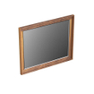 Forzalaqua Reno 2.0 spiegel 59.5x50cm Rechthoek zonder verlichting met frame Massief Eiken Pure Walnut SW492678