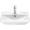 Duravit D-Neo lavabo 55x44x16.5cm 1 trou de robinet rectangulaire Céramique Blanc SW640428