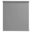 Intensions Store enrouleur 210x190x5cm occultant Polyester avec cadre en plastique Gris foncé SW450849