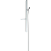 Hansgrohe Unica E Barre de douche 90cm avec flexible Isiflex B 160cm et porte-savon Casetta E Blanc/chrome SW157212