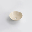 QeramiQ Dely Vasque - 40x40x15cm - ronde - céramique - beige SW1102407