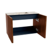 Mondiaz JOYA-DLUX 60cm toiletmeubel - kleur Ruby - Wastafel FAYE positie Midden 1 kraangat kleur Nata. SW1425415