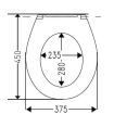 GO by Van Marcke Flat toiletzitting duroplast wit softclose afneembaar deksel gemakkelijk te reinigen 22 kg SW291067