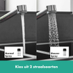 Hansgrohe Talis S keukenkraan met uittrekbare handdouche chroom 0450575