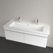 Villeroy & Boch Venticello Lavabo pour meuble 120x50cm avec 2x1 trou pour robinetterie avec trop plein blanc 1025106