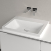 Villeroy & Boch Subway 3.0 Lavabo - 600 x 470 x 165 stone white mat (blanc) CeramicPlus - sans trop-plein - poncé SW701270