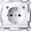 Schneider Electric Merten System M wandcontactdoos inbouw enkel randaarde met LED MTN2304 0319 4513051