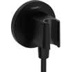 Hansgrohe Fixfit handdouchehouder incl. muuraansluitbocht mat zwart SW773905