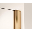 Fortifura Galeria Douche à l'italienne - 80x200cm - verre clair - Cuivre brossé SW876771