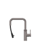 Quooker BE Flex Square Robinet d'eau bouillante - bec pivotant et extractible - Combi+ incl. réservoir Cube - Eau chaude / bouillante / pétillante / filtrée - gunmetal SW1419815