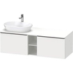 Duravit D-neo Meuble sous vasque 140x55x45.9cm 2 tiroirs Blanc mat mat SW641341