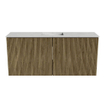Mondiaz JOYA-DLUX 90cm toiletmeubel - kleur Dusk - Wastafel FAYE positie Midden Zonder kraangat kleur Opalo. SW1423323