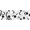 SAMPLE Colorker Insignia carrelage décor 32x100cm - 9.7mm - rectifié - éclat blanc - White SW912175