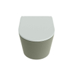 MONDIAZ LAVIE WC suspendu - 36x53cm - sans bride - Greey (gris) - softclose - quick-release - abattant WC - Army (vert) SW1208670