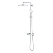 GROHE Euphoria system 310 colonne de douche thermostatique avec pomme de douche euphoria mono + 110 douchette de massage ronde chromée SW536417