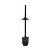 Duravit Starck T Borstelgarnituur - staand - 43x8cm - zwart mat SW297085