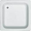 Plieger Brussel receveur de douche carré tôle d"acier 90x90x14cm blanc SW453668