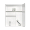 Go by Van Marcke Armoire de toilette avec miroir - 32x40x14cm - matière synthétique - blanc 4351100