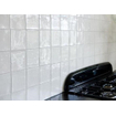 SAMPLE Kerabo Carreau mural carreaux blancs hollandais anciens blanc 13x13 cm Vintage Brillant Blanc SW735941