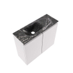 MONDIAZ TURE-DLUX Meuble toilette - 60cm - Cale - EDEN - vasque Lava - position gauche - 1 trou de robinet SW1103712