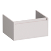 BRAUER Hope meuble sous-lavabo - 59x30x45.5cm - 1 tiroir softclose sans poignée - 1 découpe pour siphon - sable mat SW1198901