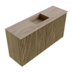 Mondiaz JOYA-DLUX 80cm toiletmeubel - kleur Dusk - Wastafel FAYE positie Midden 1 kraangat kleur Saba. SW1426053