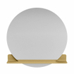 Mondiaz SPOT Miroir de salle de bain - rond 100cm - plan de miroir - couleur Oro SW1235576