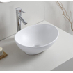 Wiesbaden Barco vasque ovale 40 x 33 x 14,5 cm céramique mat blanc SW296003