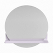 Mondiaz SPOT Miroir de salle de bains - rond 60cm - tablette de miroir - couleur Cale SW1235495