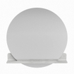Miroir de salle de bain Mondiaz SPOT - rond 90cm - plan de miroir - couleur Opalo SW1235656