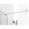 Xellanz Eco douche à l'italienne - 100x220cm - 8mm - revêtement nano - verre clair - chrome SW1119297