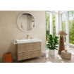 Hansgrohe Xarita Lite S Spiegel - 90cm - rond - led verlichting - sensor - mat wit SW1165139