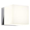 Astro Cube wandlamp exclusief G9 chroom 10.5x52.5cm IP44 staal A++ SW75552