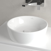 Villeroy & boch architectura lavabo 45x45x15.5cm rond sans trop-plein blanc alpin céramique brillante SW762338