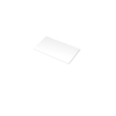 Proline top plaque de recouvrement laquée 80x46x3.2cm blanc mat SW350463