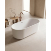 ZEZA Pure baignoire îlot - 170x80x58cm - acrylique - blanc mat SW962844