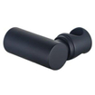 Fortifura Calvi Ensemble de douchette avec douchette à main, support et flexible lisse Noir SW809501