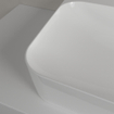 Villeroy & Boch Finion Lavabo à poser face inférieure meulée 100x47cm avec 1 trou pour robinetterie ceramic+ avec trop-plein caché blanc SW106504