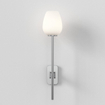 Astro Tacoma Single Grande Applique plafonnier - 230V - IP44 - ovale - verre blanc - chrome SW1569641