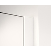 Fortifura Galeria Douche à l'italienne - 50x200cm - verre satiné - Blanc mat SW876802