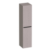 BRAUER Elevate armoire de salle de bains - 160x35x35cm - sans poignées rapportées - 2 portes - ouverture à gauche ou à droite - Timber Greige SW1200004