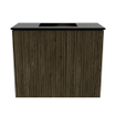Mondiaz JOYA 50cm meuble de toilette - couleur Shadow - Vasque FAYE position Milieu Sans trou de robinet couleur Urban SW1421488