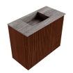 Mondiaz JOYA-DLUX Meuble de toilette 50cm - couleur Ruby - Lavabo FAYE position Gauche Sans trou de robinet couleur Oza SW1425496