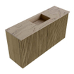 Mondiaz JOYA-DLUX 80cm toiletmeubel - kleur Dusk - Wastafel FAYE positie Midden Zonder kraangat kleur Arena. SW1426269