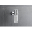 Duravit Starck T Distributeur de savon - 17.6x6cm - verre mat - chrome SW297107