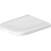 Duravit Happy d.2 Lunette cuvette avec couvercle et avec amortisseur blanc SW68372