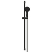 GROHE Tempesta 110 Ensemble barre de douche - 90cm - douchette ronde - 2 types de jets - flexible de douche lisse - noir mat SW1077242