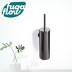 FugaFlow Efficiente Acces Toiletborstelhouder - rond - chroom - Black Friday - SW1123478